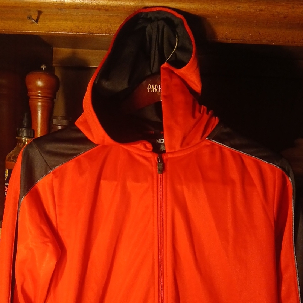 XL/EG/TG(14-16) - And1 Red and Black Windbreaker Jacket
